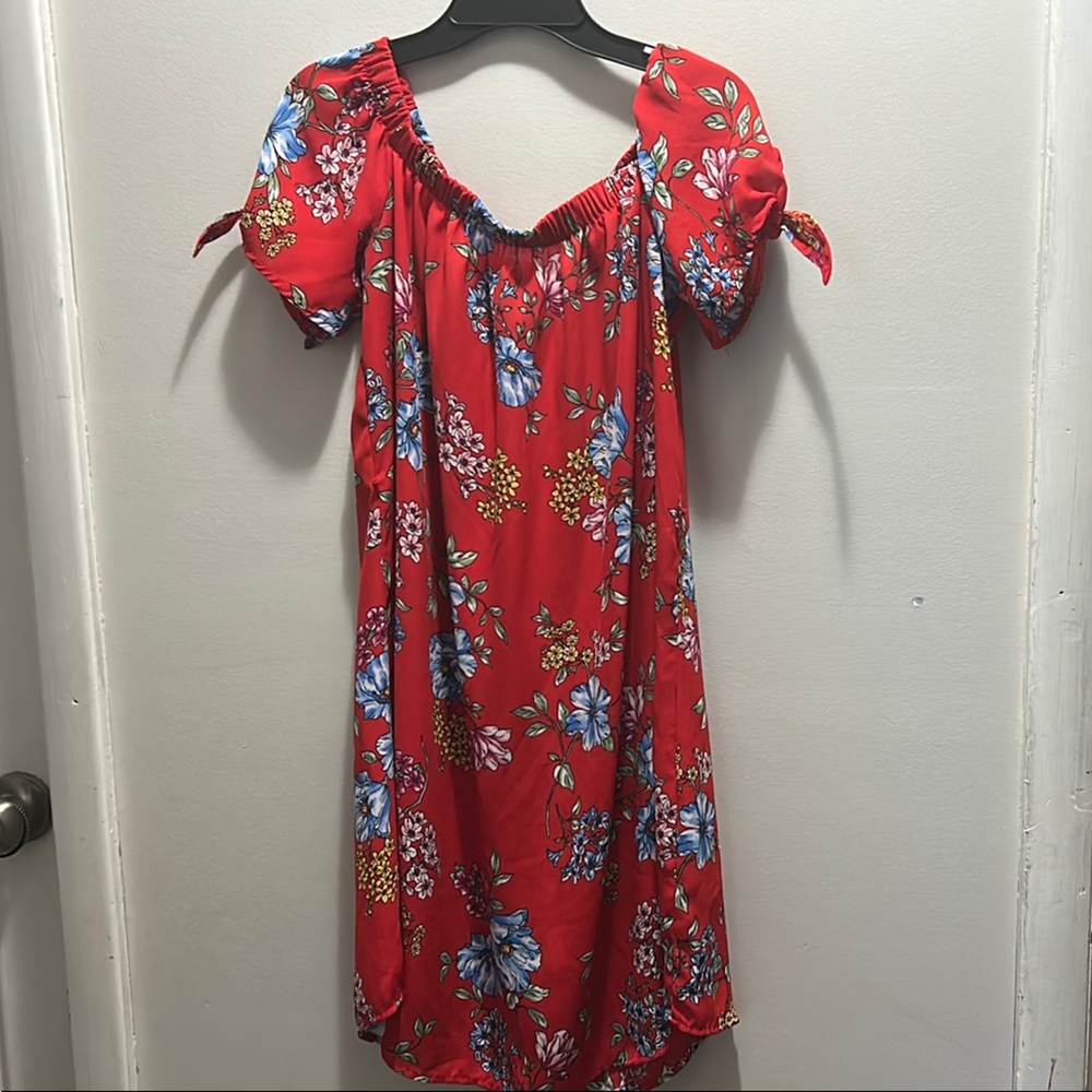 Rue21 Red Floral Mini Dress